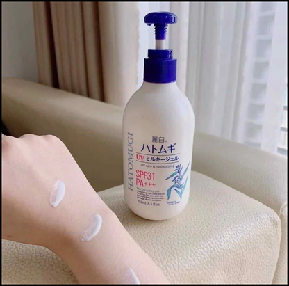 麗白 ハトムギ UVミルキージェル ホワイト 250ml